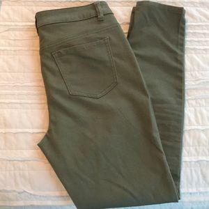 Green Skinny Pants